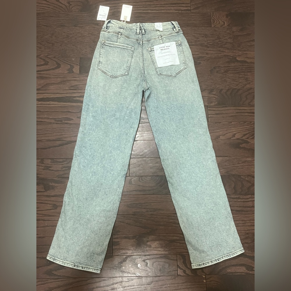 Good American Good ’90 Relaxed Jeans – Size 00 | NWT | Blue690 - Picture 6 of 10